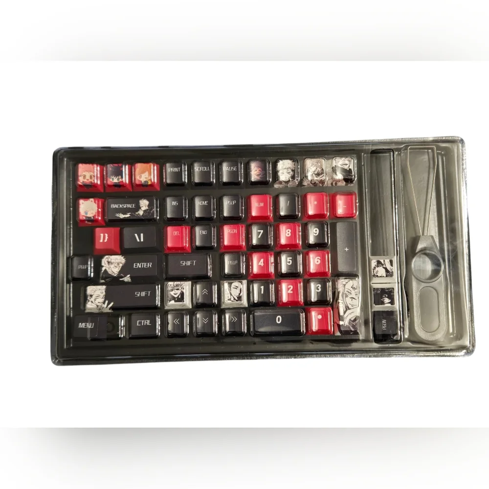 jujutsu kaisen Theme custom keycap Set Gaming Keyboard Anime Key Cap